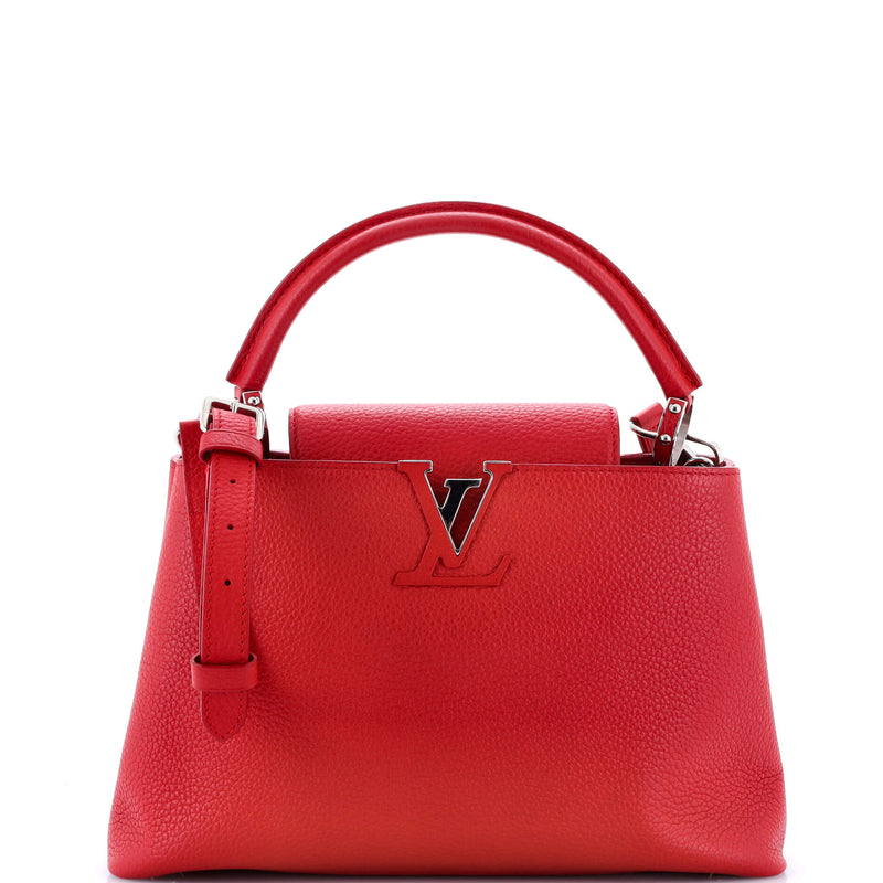 Louis Vuitton Capucines Bag Leather Pm