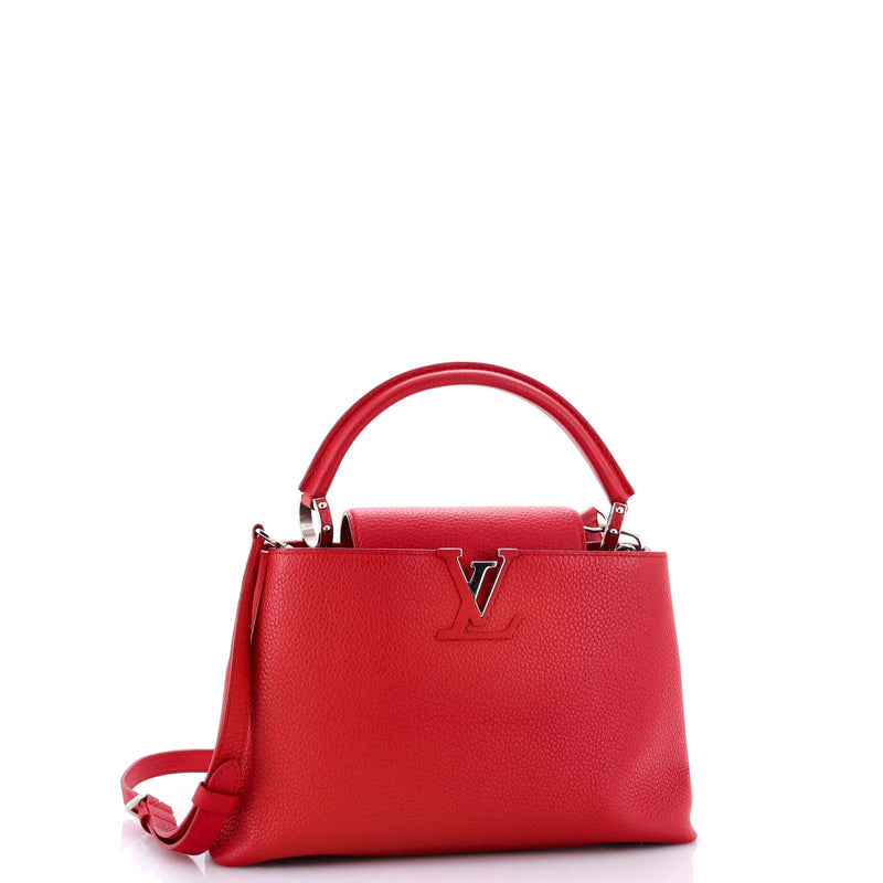 Louis Vuitton Capucines Bag Leather Pm