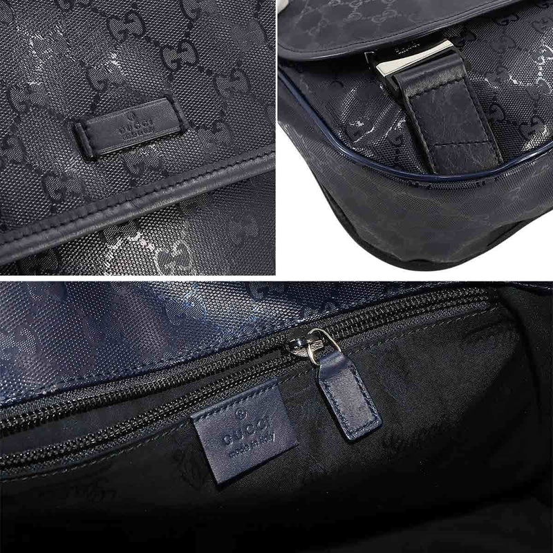 Gucci Gg Imprime Shoulder Bag Pvc