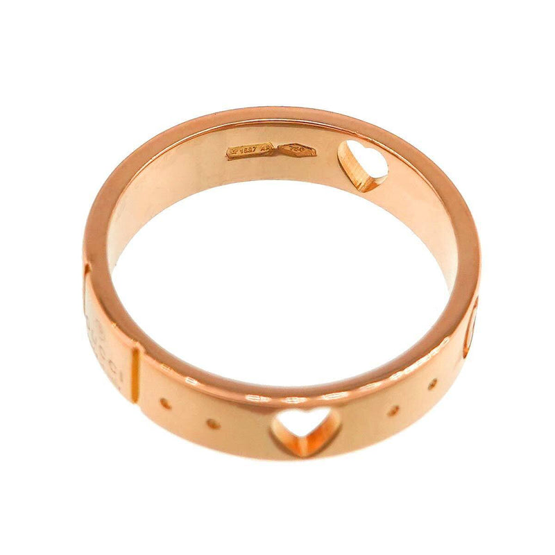 Gucci Icon Ring 18K Pg Pink Gold Size7