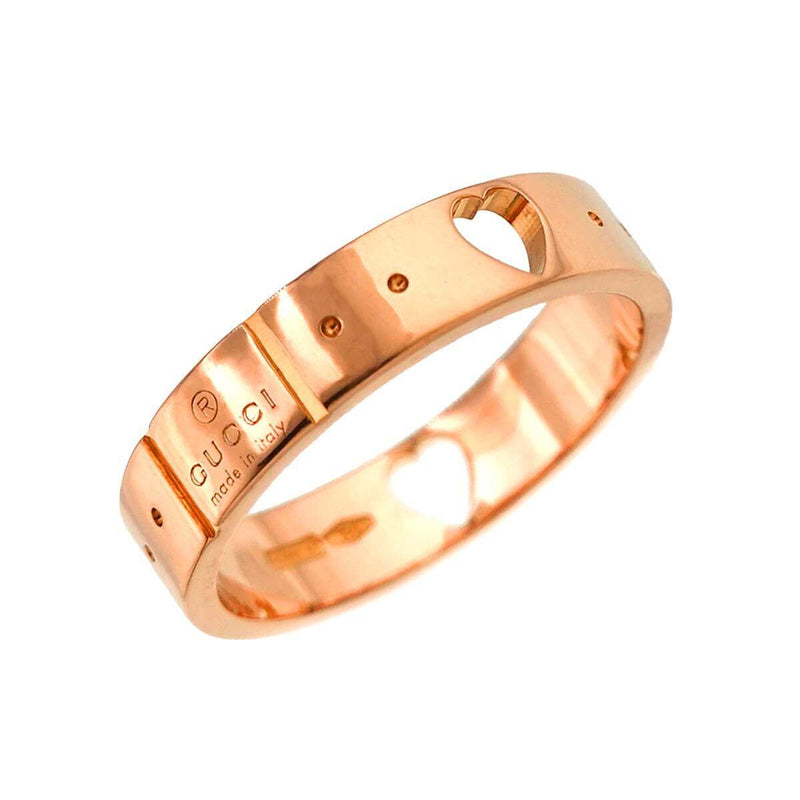 Gucci Icon Ring 18K Pg Pink Gold Size7