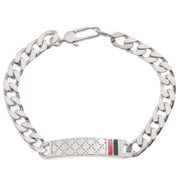 Gucci Enamel Bracelet Sv Silver