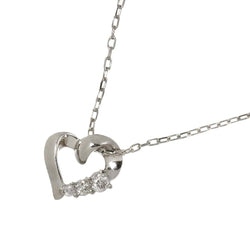 4C Heart Diamond Necklace Pt Plarinum