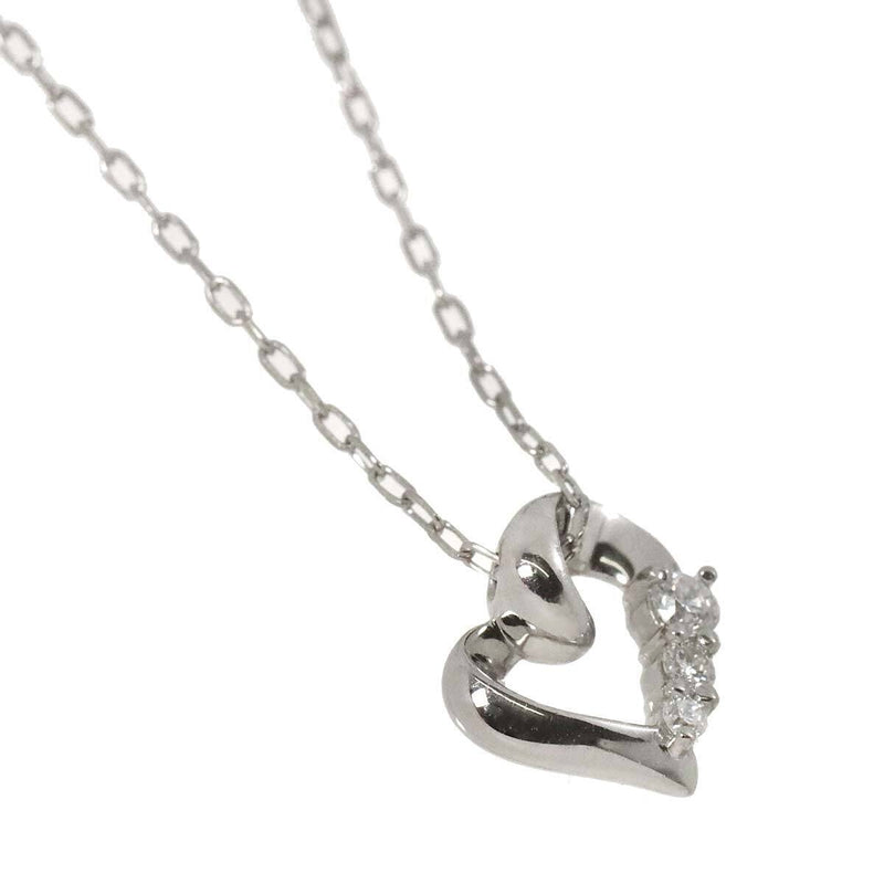 4C Heart Diamond Necklace Pt Plarinum