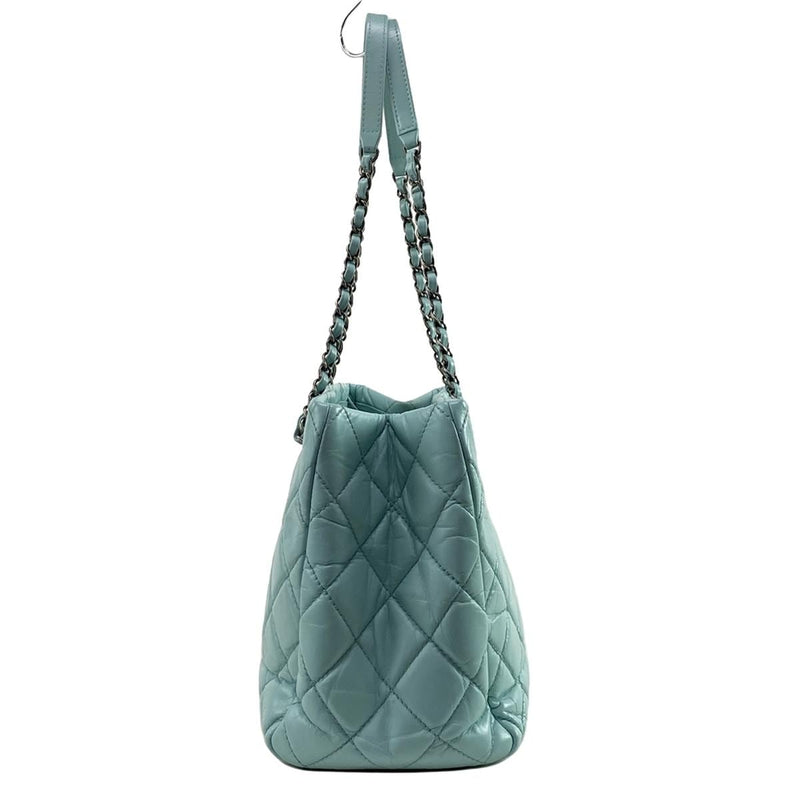 Chanel Wild Stitch Tote Bag Light Blue