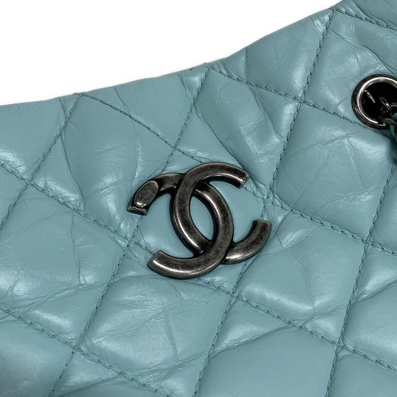 Chanel Wild Stitch Tote Bag Light Blue