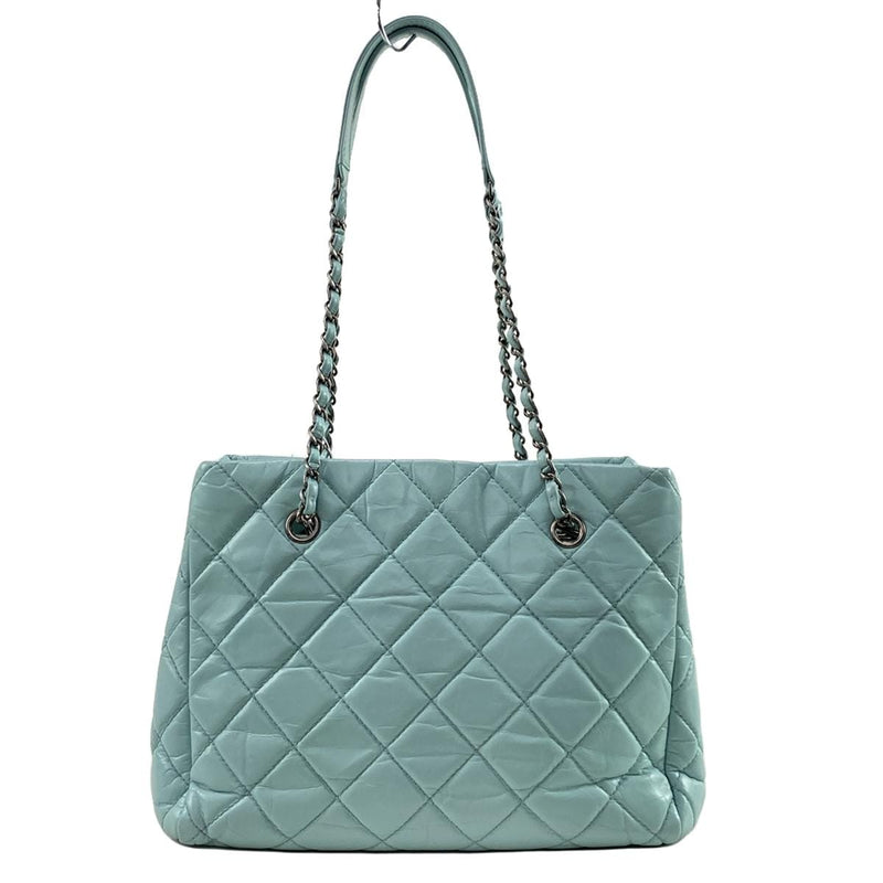 Chanel Wild Stitch Tote Bag Light Blue