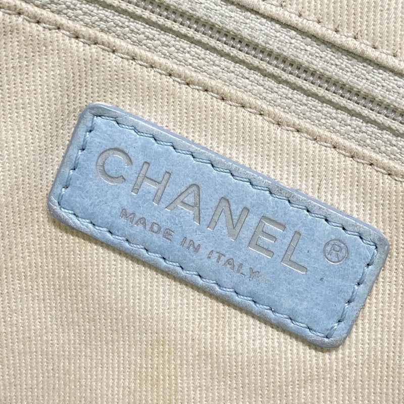 Chanel Wild Stitch Tote Bag Light Blue