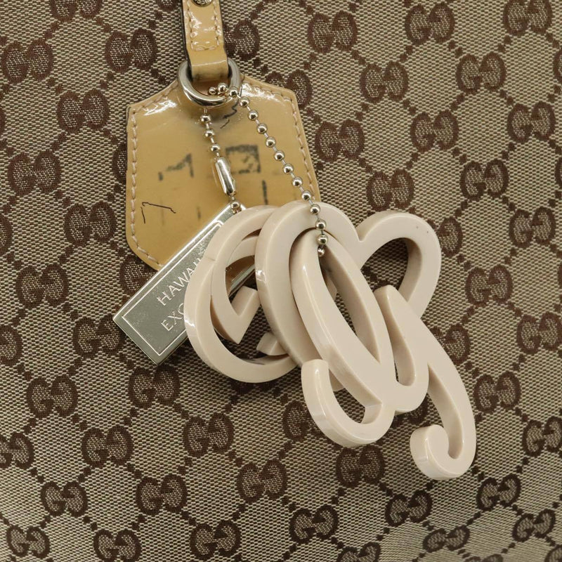 Gucci Gg Canvas Tote Bag Beige