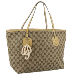 Gucci Gg Canvas Tote Bag Beige