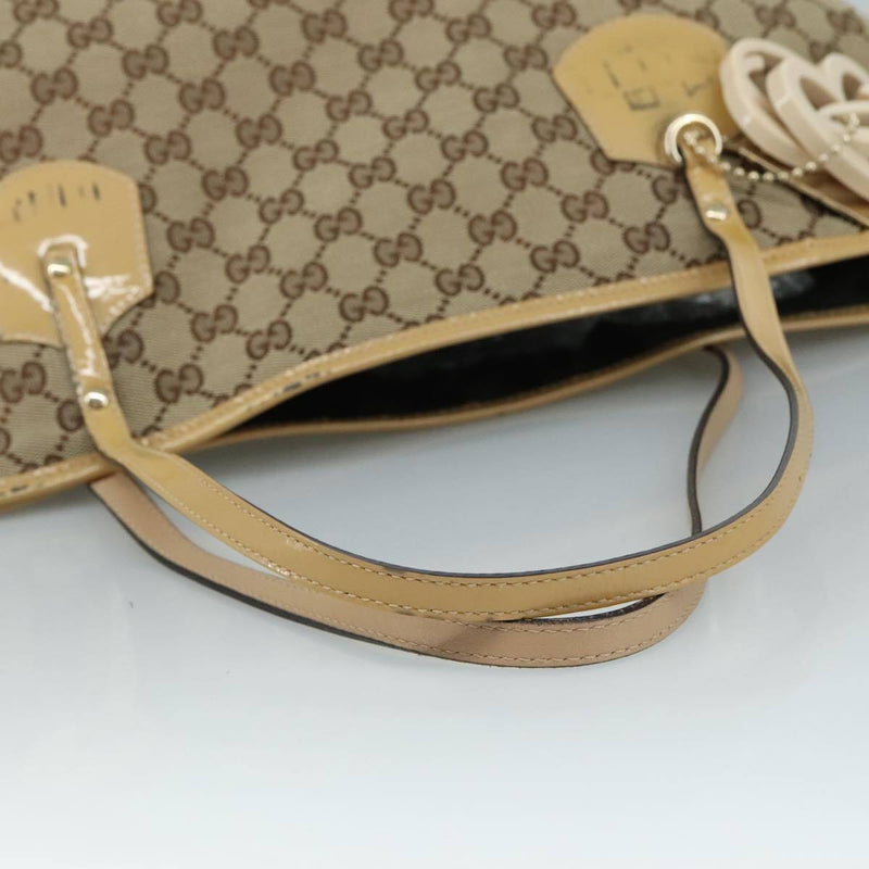 Gucci Gg Canvas Tote Bag Beige