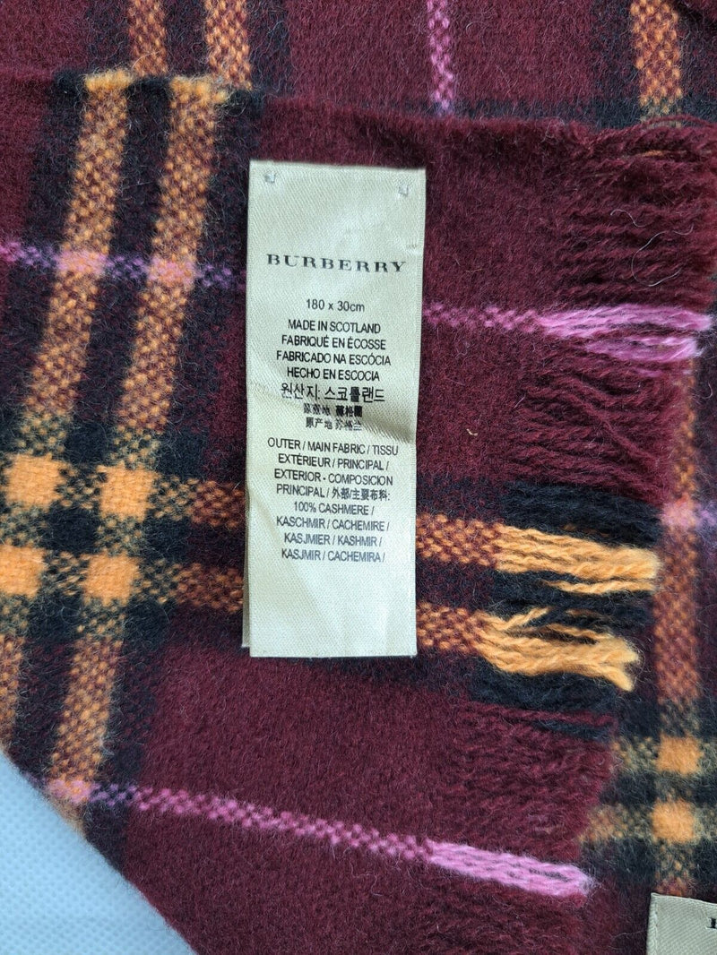 Burberry London Classic Nova Check Knit