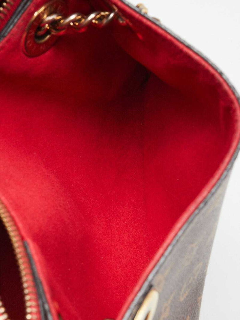 Louis Vuitton Cerise Canvas Leather