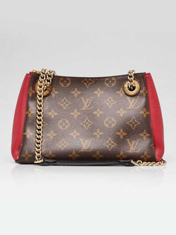 Louis Vuitton Cerise Canvas Leather