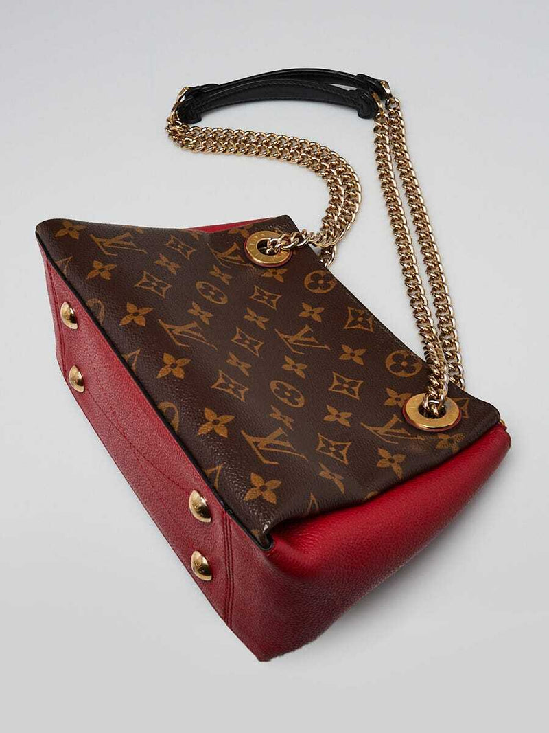 Louis Vuitton Cerise Canvas Leather