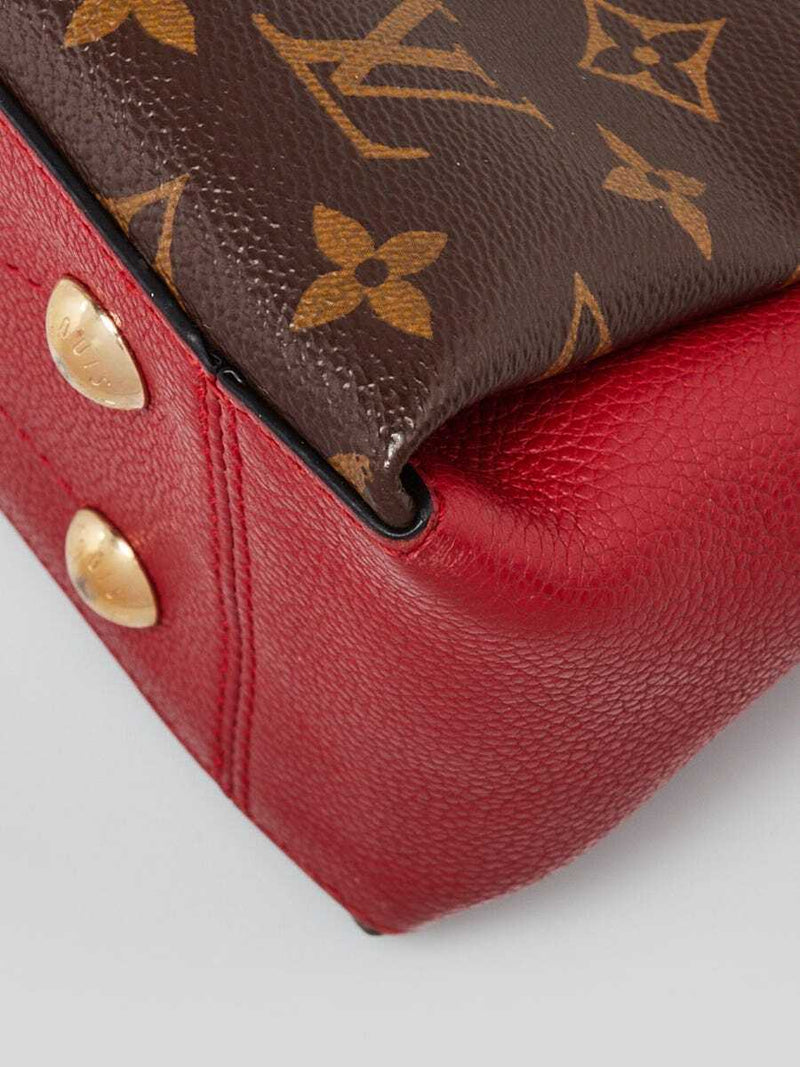 Louis Vuitton Cerise Canvas Leather