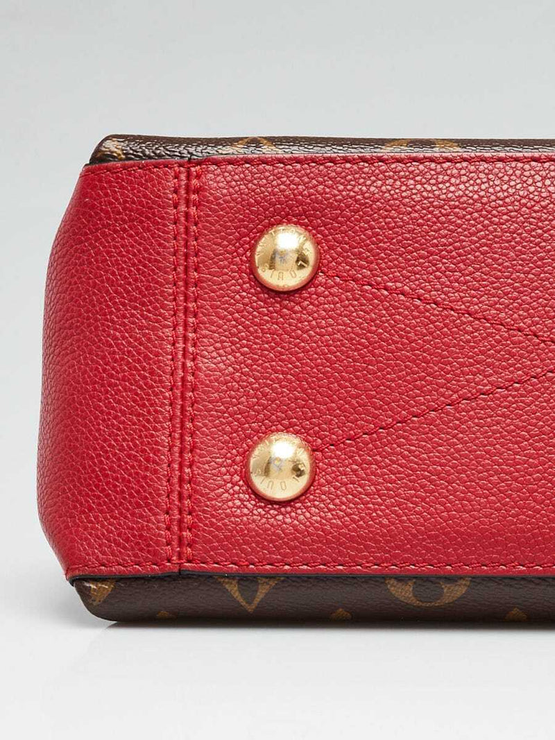 Louis Vuitton Cerise Canvas Leather