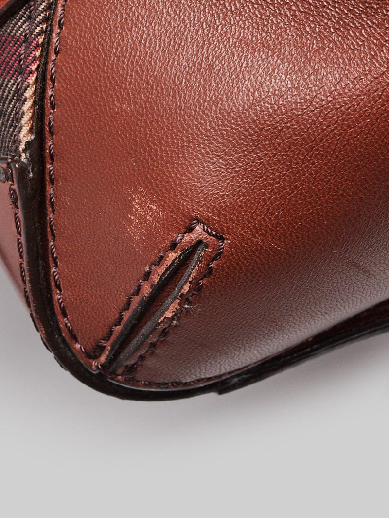 Burberry Brown Leather Bridle House