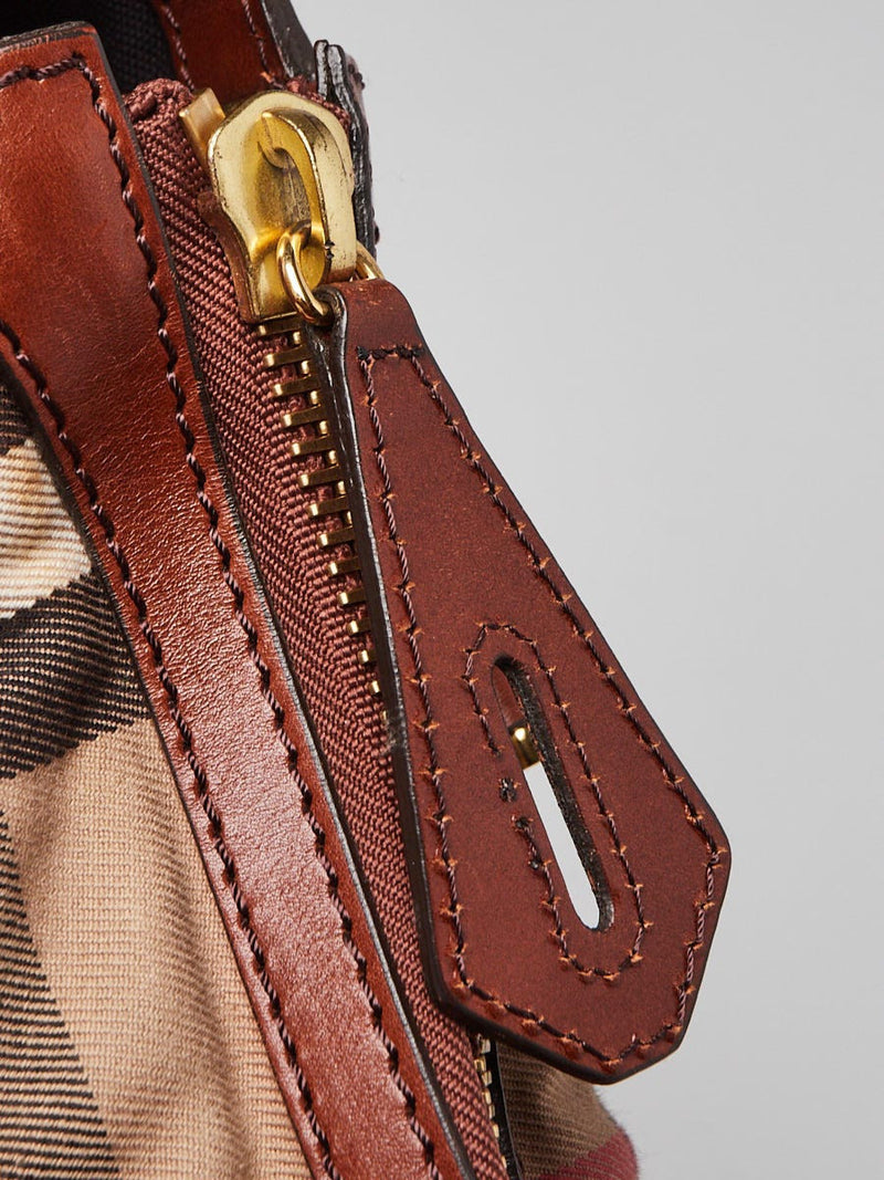 Burberry Brown Leather Bridle House