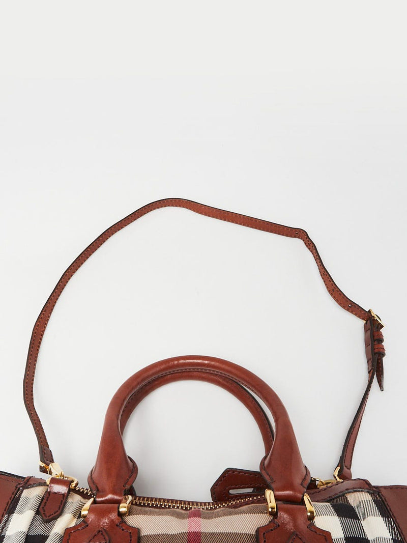 Burberry Brown Leather Bridle House