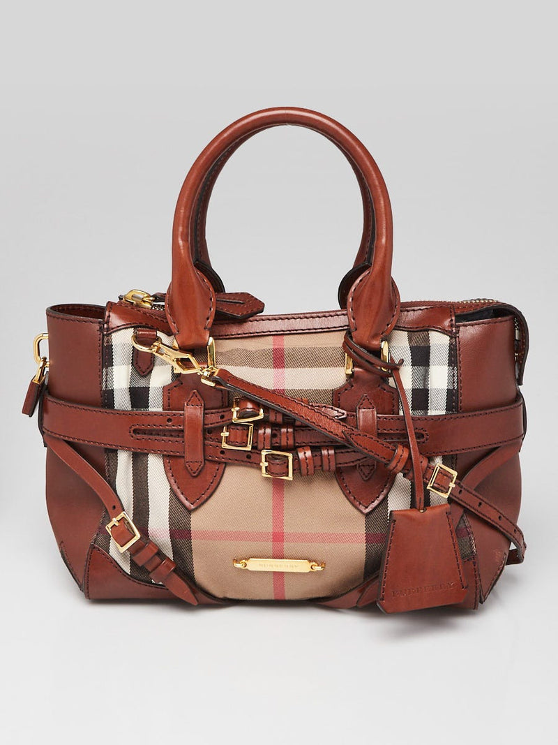 Burberry Brown Leather Bridle House