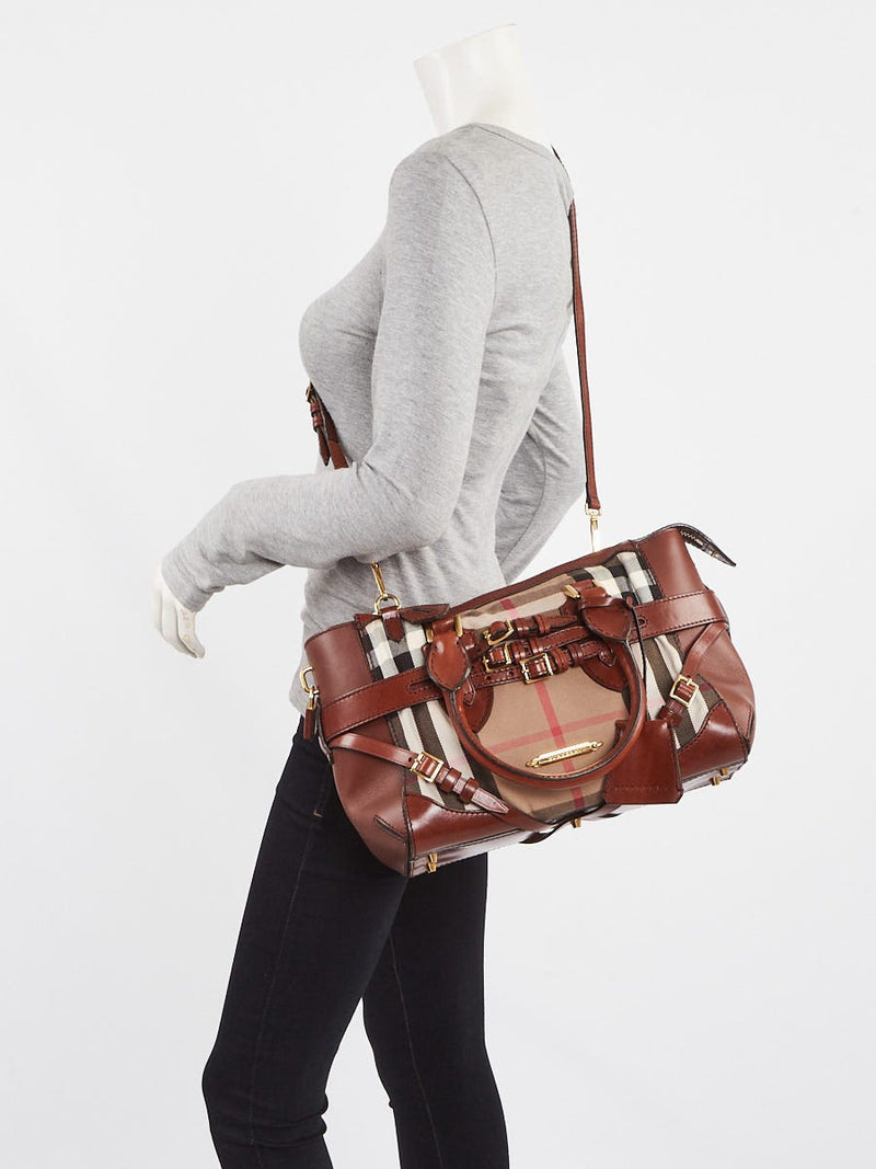 Burberry Brown Leather Bridle House