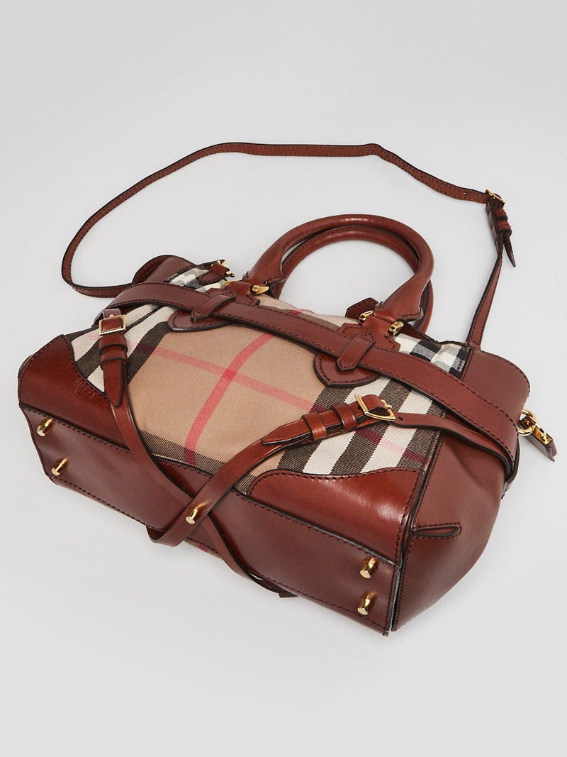 Burberry Brown Leather Bridle House