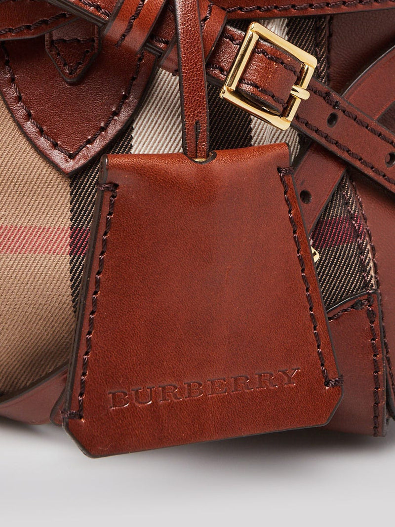 Burberry Brown Leather Bridle House