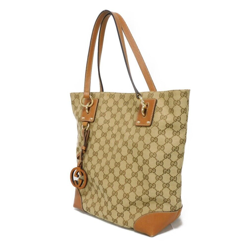 Gucci Interlocking G Tote Bag Brown