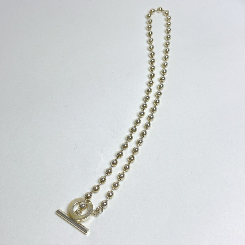 Gucci Toggle Ball Necklace Link Chain