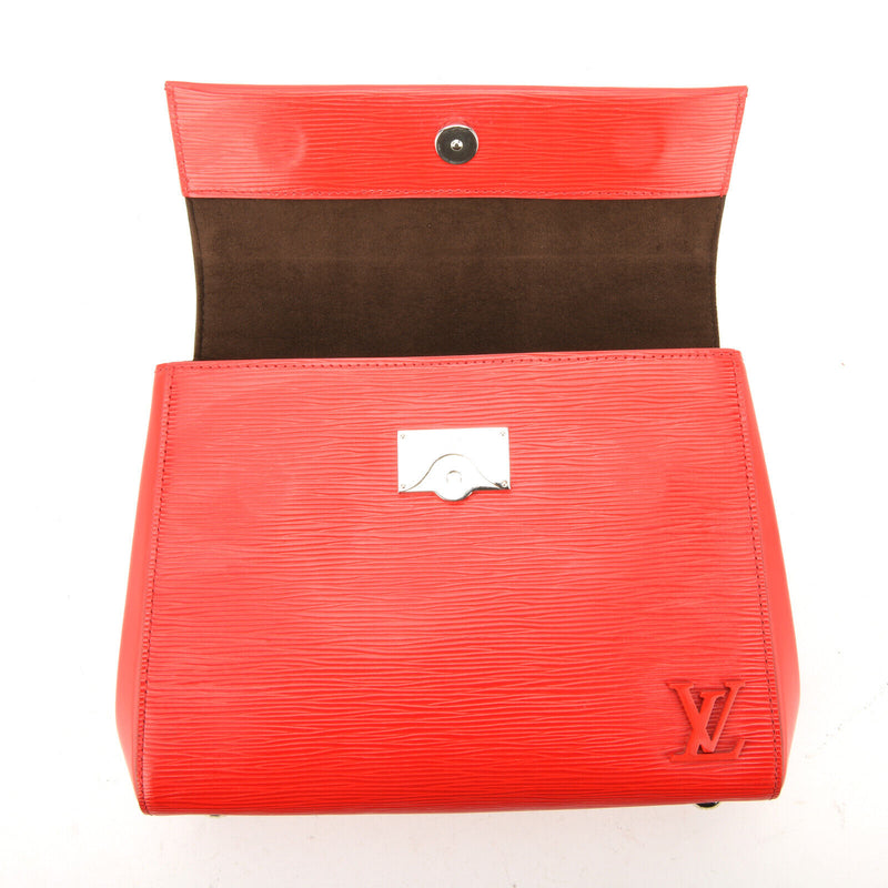 Louis Vuitton Cluny Bb Epi Red Leather