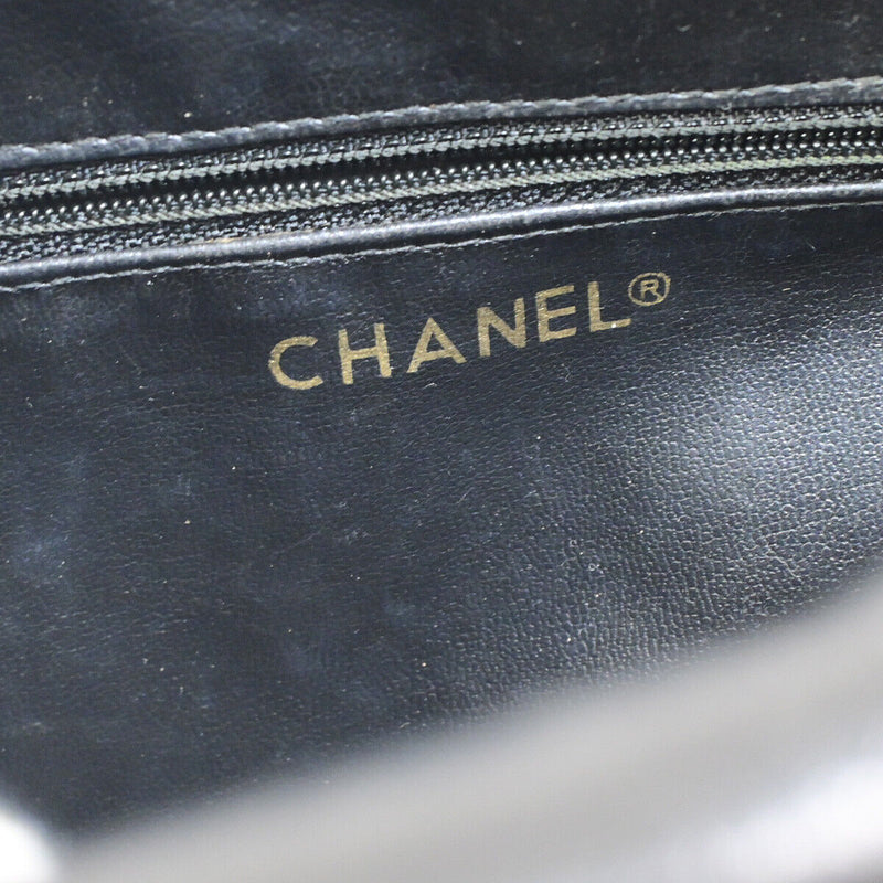 Chanel Cc Logo Bicolore Vanity Bag Pouch