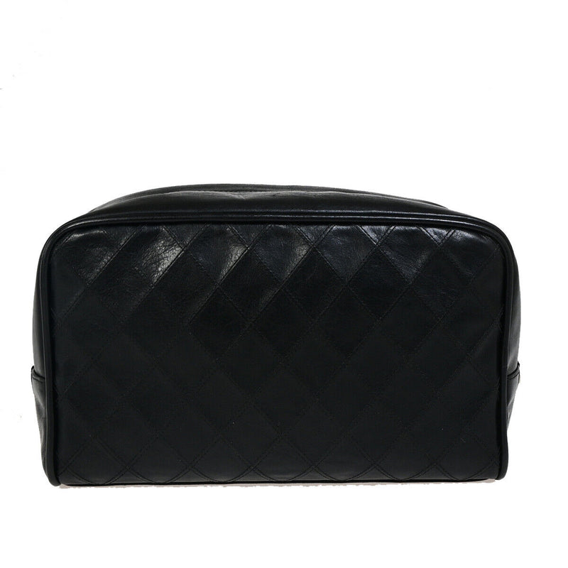 Chanel Cc Logo Bicolore Vanity Bag Pouch