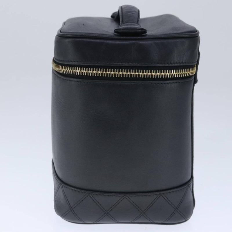 Chanel Vanity Cosmetic Pouch Calfskin