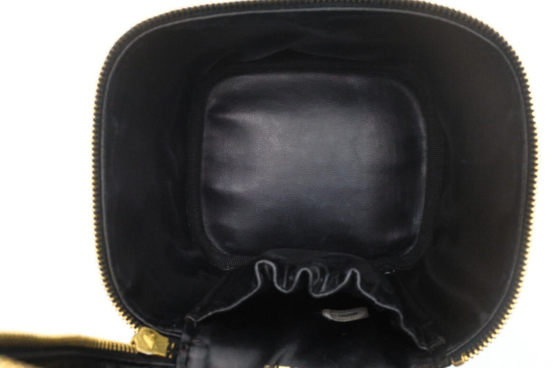 Chanel Vanity Hand Bag Black