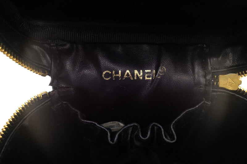 Chanel Vanity Hand Bag Black