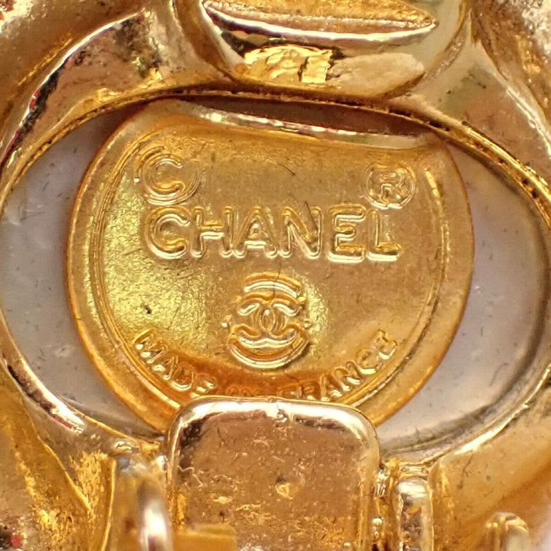 Chanel Logo Imitation Pearl Round Button