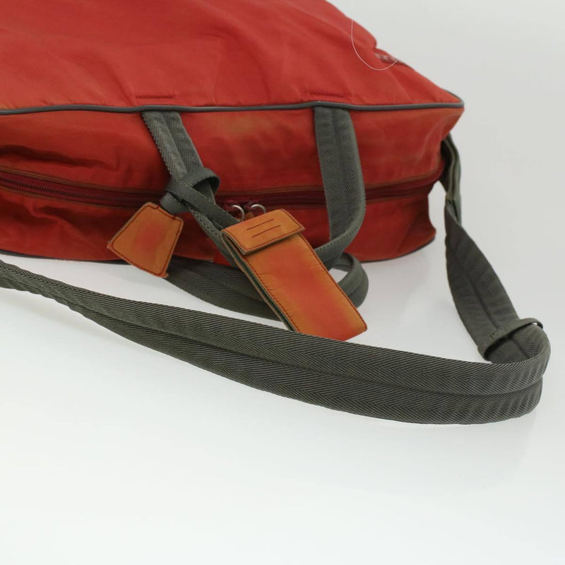 Prada Hand Bag Nylon 2Way Red