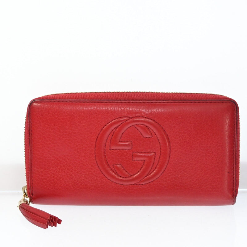 Gucci Gg Interlocking Round Zipper