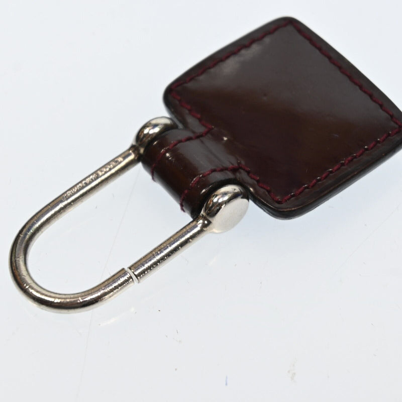 Gucci G Logo Key Chain Leather