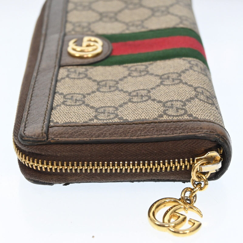 Gucci Ophidia Gg Supreme Leather Sherry