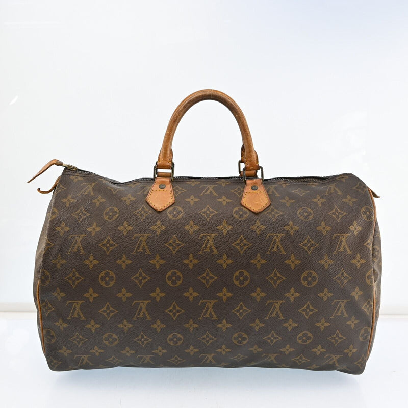 Louis Vuitton Speedy 40 Hand Bag Lv