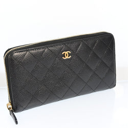 Chanel Zippy Wallet Matelasse Purse