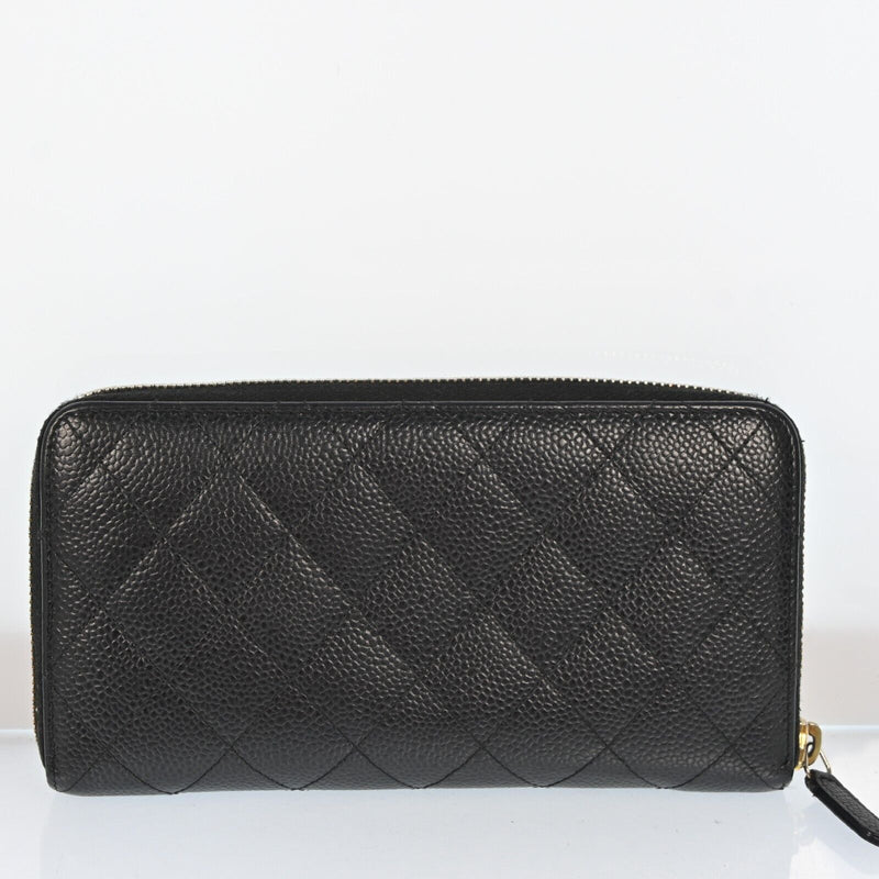 Chanel Zippy Wallet Matelasse Purse