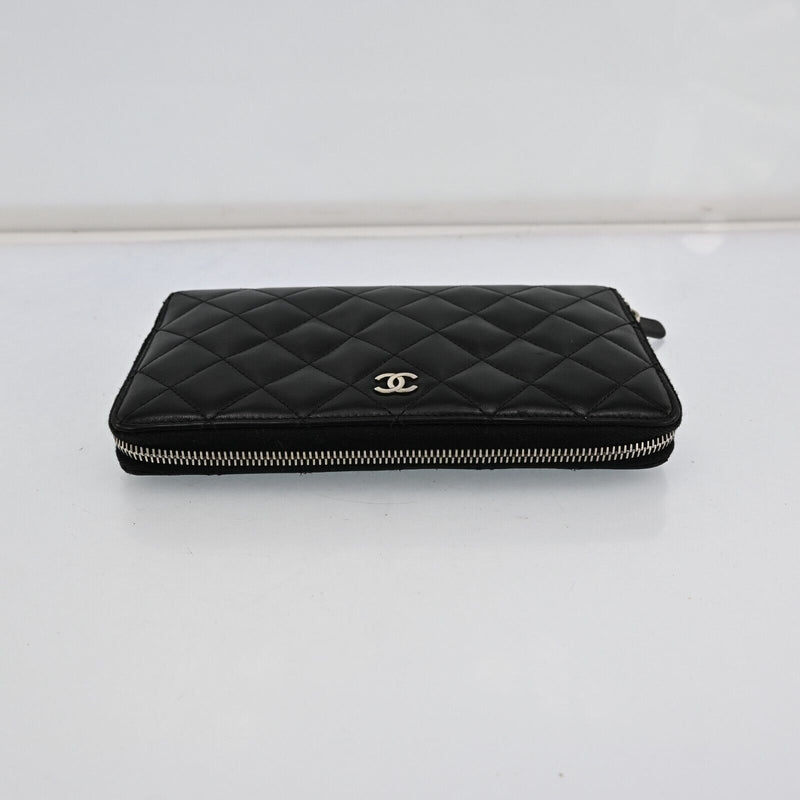 Chanel Zippy Wallet Matelasse Purse