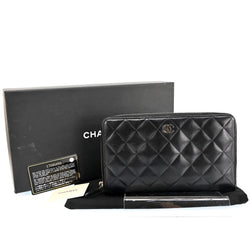 Chanel Zippy Wallet Matelasse Purse