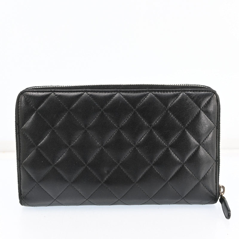 Chanel Zippy Wallet Matelasse Purse