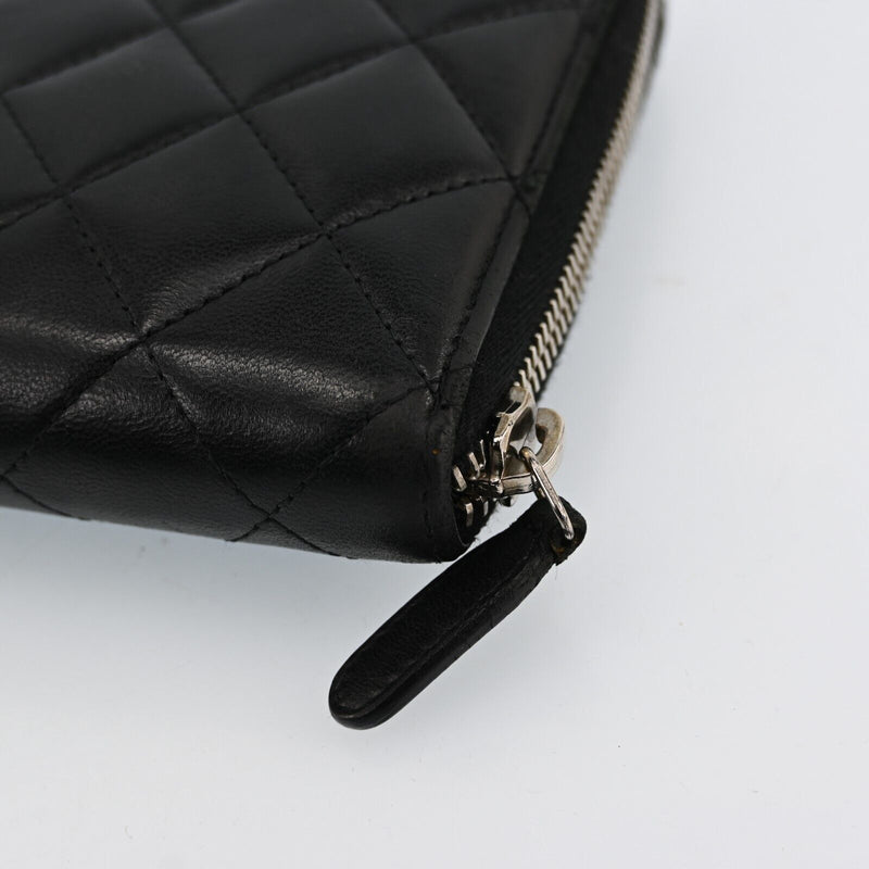 Chanel Zippy Wallet Matelasse Purse