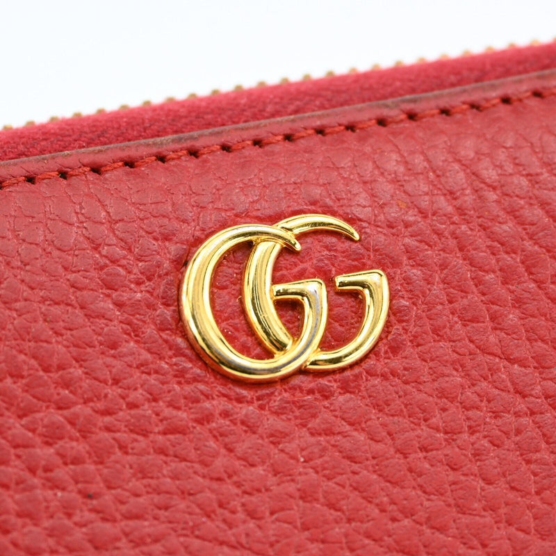 Gucci Gg Marmont Round Zipper Long