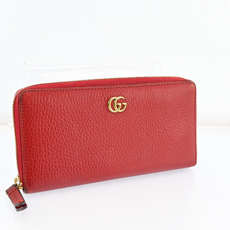 Gucci Gg Marmont Round Zipper Long